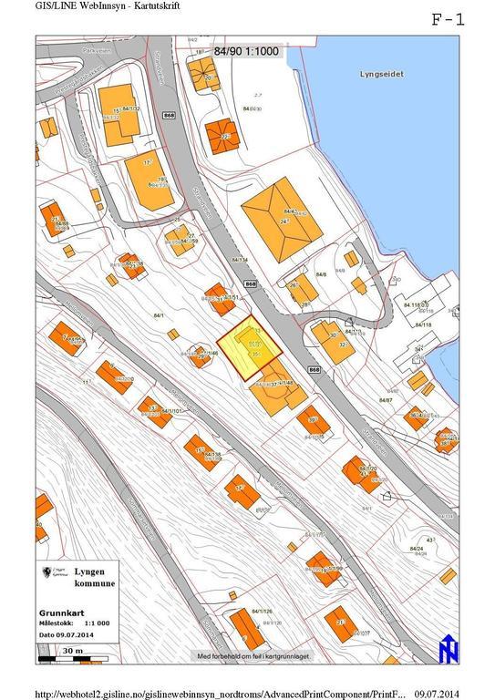 Lyngen Apartments Lyngseidet Eksteriør billede